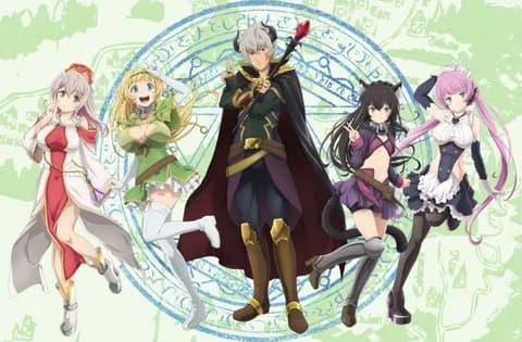 انمي Isekai Maou to Shoukan Shoujo no Dorei Majuts Ω الموسم الثاني الحلقة 1