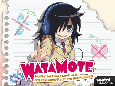 انمي واتاموتي WataMote الحلقة 5 مترجم